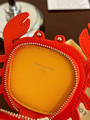 Okify Louis Vuitton Crab Bag Charm In Red - 4