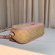 Okify Coach x Disney Camera Bag With Dalmatian In Pink 21x16x7cm  - 5