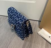 Okify Coach CAN15 Tabby Shoulder Bag In Blue 26x17x8cm  - 4