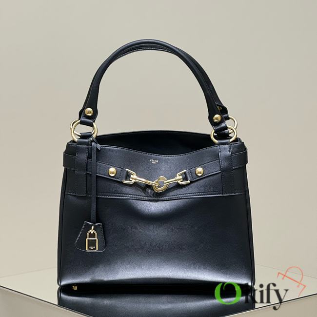 Okify Celine Annabel Black Bag 36.5x28.5x10cm - 1