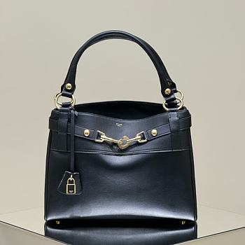 Okify Celine Annabel Black Bag 36.5x28.5x10cm