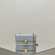 Okify Celine Gray Underarm Bag 20.5x10.5x4cm - 1