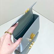 Okify Celine Gray Underarm Bag 20.5x10.5x4cm - 2
