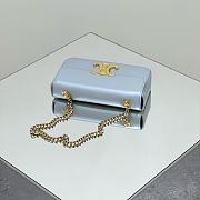 Okify Celine Gray Underarm Bag 20.5x10.5x4cm - 3