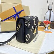 Okify Louis Vuitton Pochette Métis Bicolor Bag In Black And Beige M45773 25x19x7cm  - 5