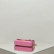 Okify Celine Pink Underarm Bag 20.5x10.5x4cm - 5