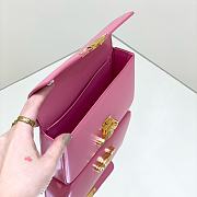 Okify Celine Pink Underarm Bag 20.5x10.5x4cm - 2