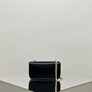 Okify Celine Black Underarm Bag With Gold Hardware 20.5x10.5x4cm - 5