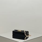 Okify Celine Black Underarm Bag With Gold Hardware 20.5x10.5x4cm - 4