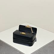 Okify Celine Black Underarm Bag With Gold Hardware 20.5x10.5x4cm - 3