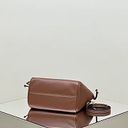 Okify Celine Cabas Small Drawstring Tote In Brown 22x17x15cm  - 5