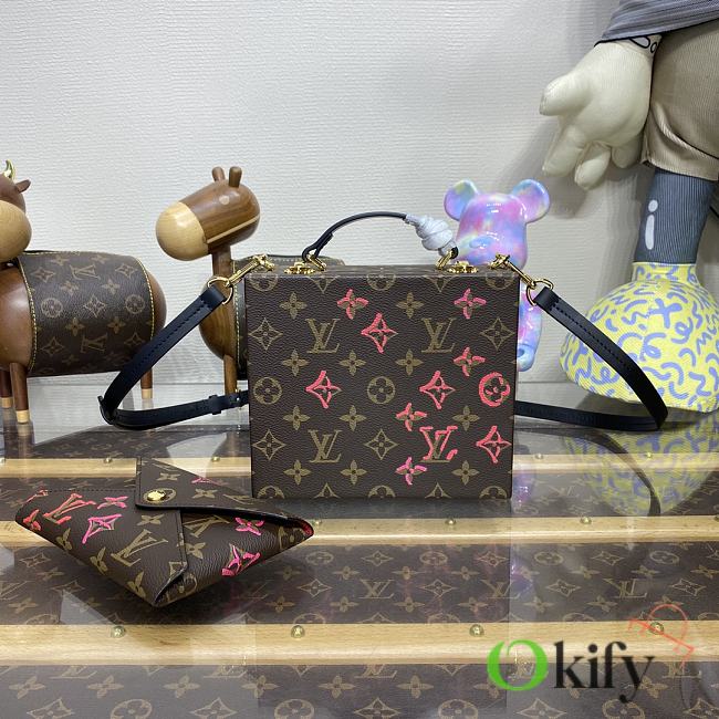 Okify Louis Vuitton Love Mobile Box Case Bag HJ0317 19.2x8x16cm - 1