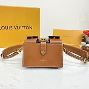 Okify Louis Vuitton Pic Trunk Bag In Brown M47116 14x10x5cm  - 3