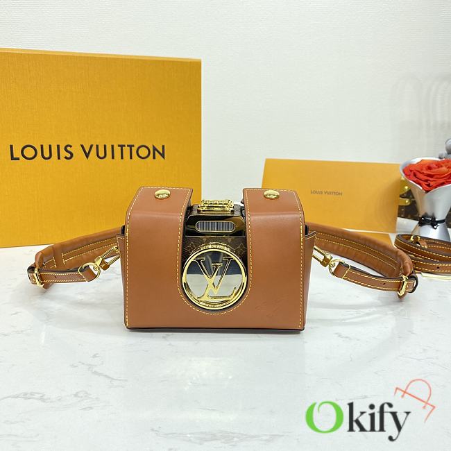 Okify Louis Vuitton Pic Trunk Bag In Brown M47116 14x10x5cm  - 1