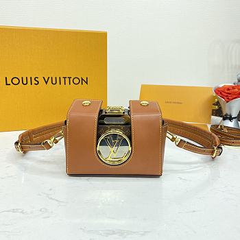 Okify Louis Vuitton Pic Trunk Bag In Brown M47116 14x10x5cm 