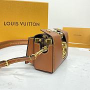 Okify Louis Vuitton Pic Trunk Bag In Brown M47116 14x10x5cm  - 2