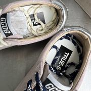 Okify Golden Goose True-Star In Pastel Pink Suede With Silver Star Sneakers EU35-40 - 4
