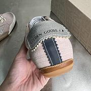 Okify Golden Goose True-Star In Pastel Pink Suede With Silver Star Sneakers EU35-40 - 2