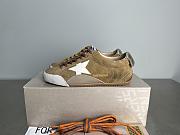 Okify Golden Goose True-Star In Tobacco-colored Suede With White Star Sneakers EU35-40 - 1