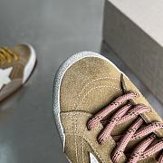 Okify Golden Goose True-Star In Tobacco-colored Suede With White Star Sneakers EU35-40 - 2