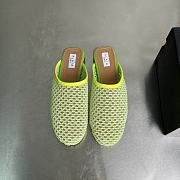 Okify Alaia Neon Green Mesh Mules EU35-42 - 1