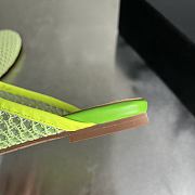 Okify Alaia Neon Green Mesh Mules EU35-42 - 6