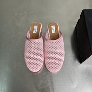 Okify Alaia Pink Mesh Mules EU35-42 - 1