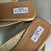 Okify Alaia Gold Mesh Mules EU35-42 - 5