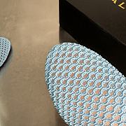 Okify Alaia Blue Mesh Mules EU35-42 - 3