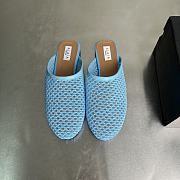 Okify Alaia Blue Mesh Mules EU35-42 - 1