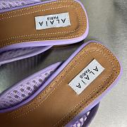 Okify Alaia Purple Mesh Mules EU35-42 - 3