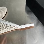 Okify Alaia White Mesh Mules EU35-42 - 6