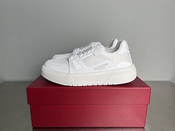 Okify Valentino White Mesh Sneakers EU35-45 4.5cm