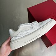 Okify Valentino White Mesh Sneakers EU35-45 4.5cm - 2