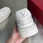 Okify Valentino White Mesh Sneakers EU35-45 4.5cm - 4