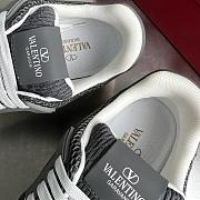 Okify Valentino Gray Mesh Sneakers EU35-45 4.5cm - 2