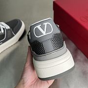 Okify Valentino Gray Mesh Sneakers EU35-45 4.5cm - 4