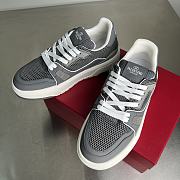 Okify Valentino Gray Mesh Sneakers EU35-45 4.5cm - 5