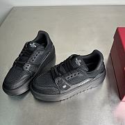 Okify Valentino Black Mesh Sneakers EU35-45 4.5cm - 3