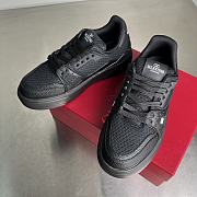 Okify Valentino Black Mesh Sneakers EU35-45 4.5cm - 6