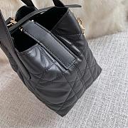Okify Dior Toujours Vertical Nano Tote Bag In Black 13x15x12cm - 3