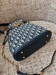 Okify Dior C'est Blue Oblique Bag 24x25.5x10cm - 3