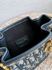 Okify Dior C'est Blue Oblique Bag 17x18x7cm - 6