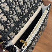 Okify Dior WOC Blue Oblique Bag 22x14.5x3.5cm  - 4