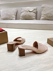 Okify Christian Louboutin Nude Mule Sandals 8.5cm EU34-43 - 3