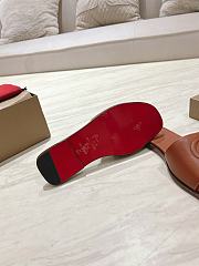 Okify Christian Louboutin Brown Slides 1.5cm EU34-43 - 5