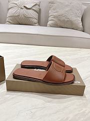 Okify Christian Louboutin Brown Slides 1.5cm EU34-43 - 2