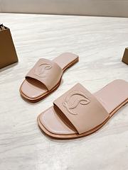 Okify Christian Louboutin Nude Slides 1.5cm EU34-43 - 4