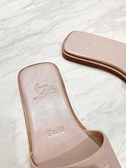 Okify Christian Louboutin Nude Slides 1.5cm EU34-43 - 6
