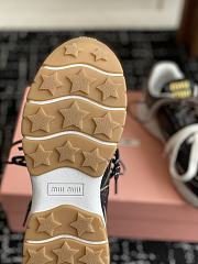 Okify MiuMiu Black Sneakers With 3 Laces 5cm EU35-40 - 6